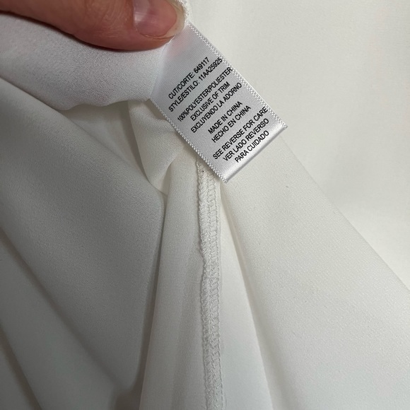 HeartSoul black and white tunic style blouse. Size L‎ - Picture 3 of 6